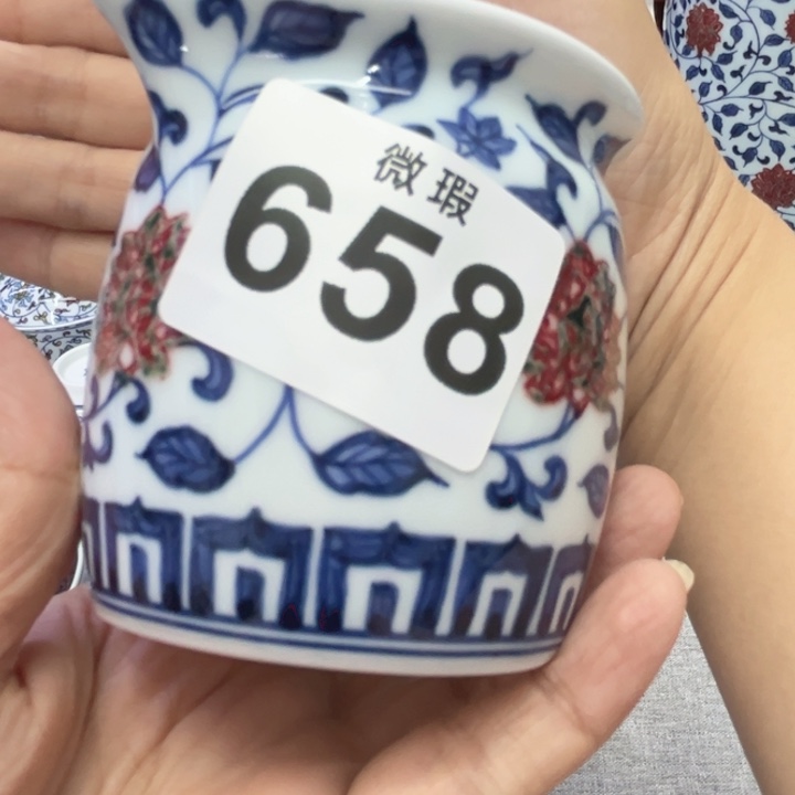 吹***风景德镇陶瓷釉里红