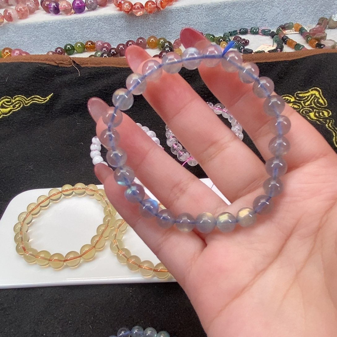 水晶手链未镶嵌手串