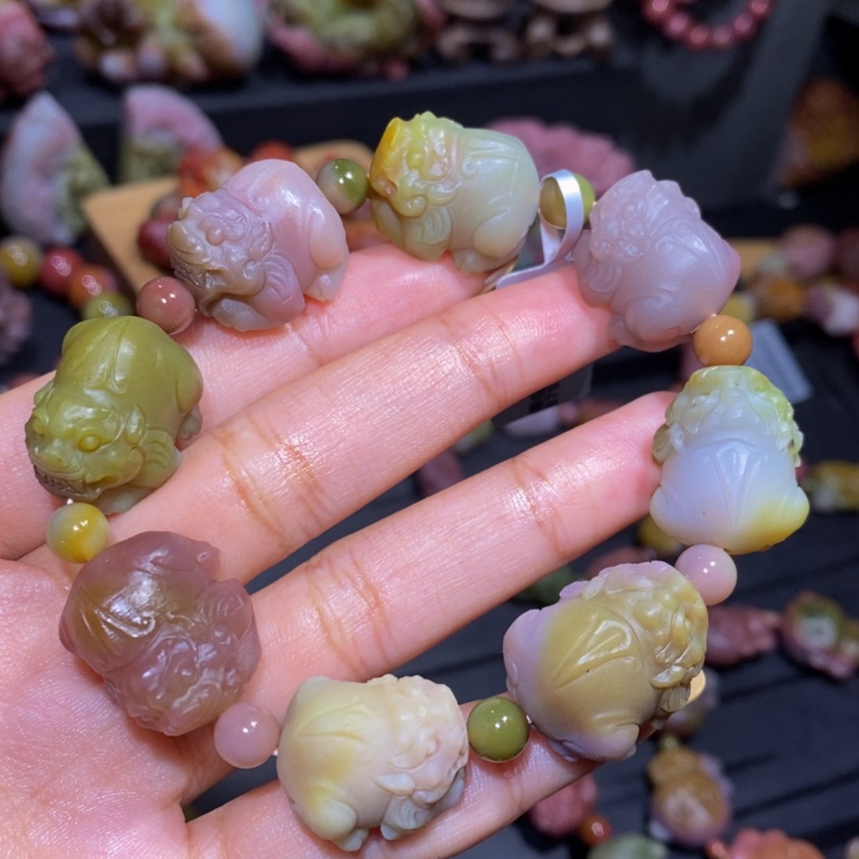 【闪购商品】玛瑙/玉髓手串未镶嵌盐源玛瑙