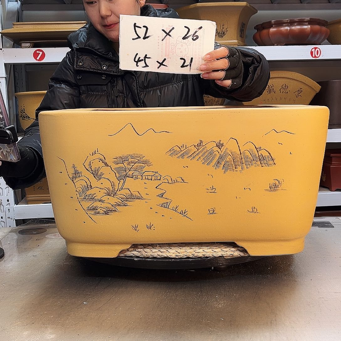 紫砂花盆紫砂花盆