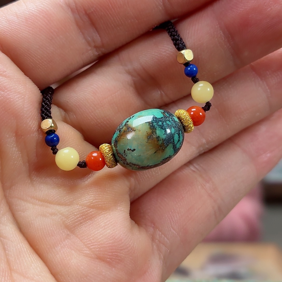 未镶嵌绿松石珠宝奇石