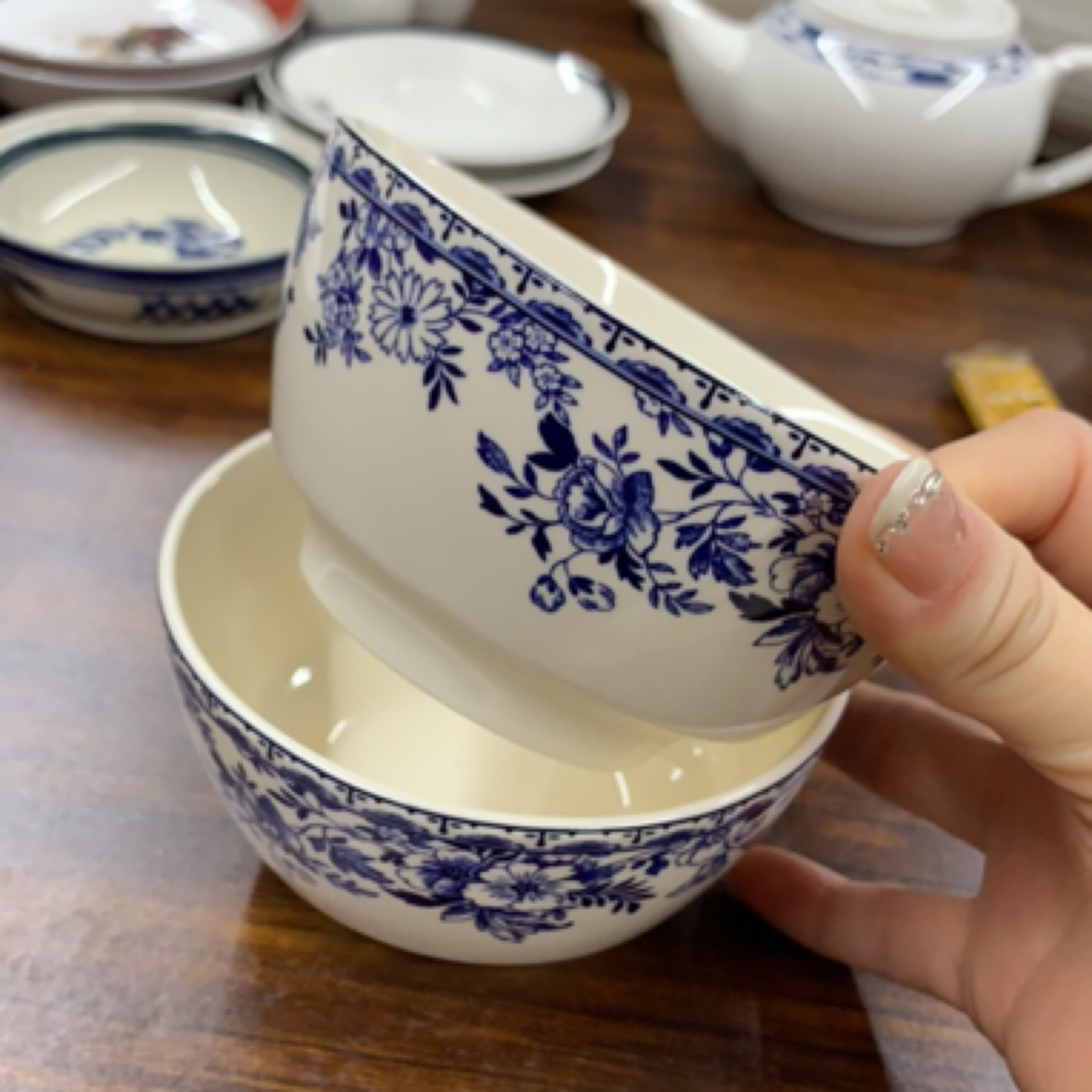 磁州窑出口尾货米饭碗粥碗口径11.5高6