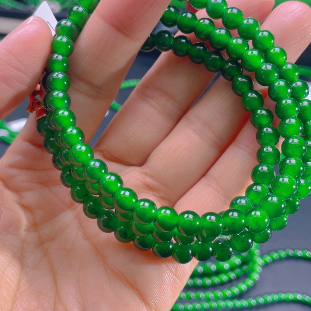 翡翠项链未镶嵌，1