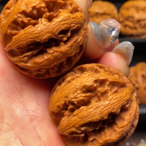 文玩核桃吊坠秦岭山脉核桃