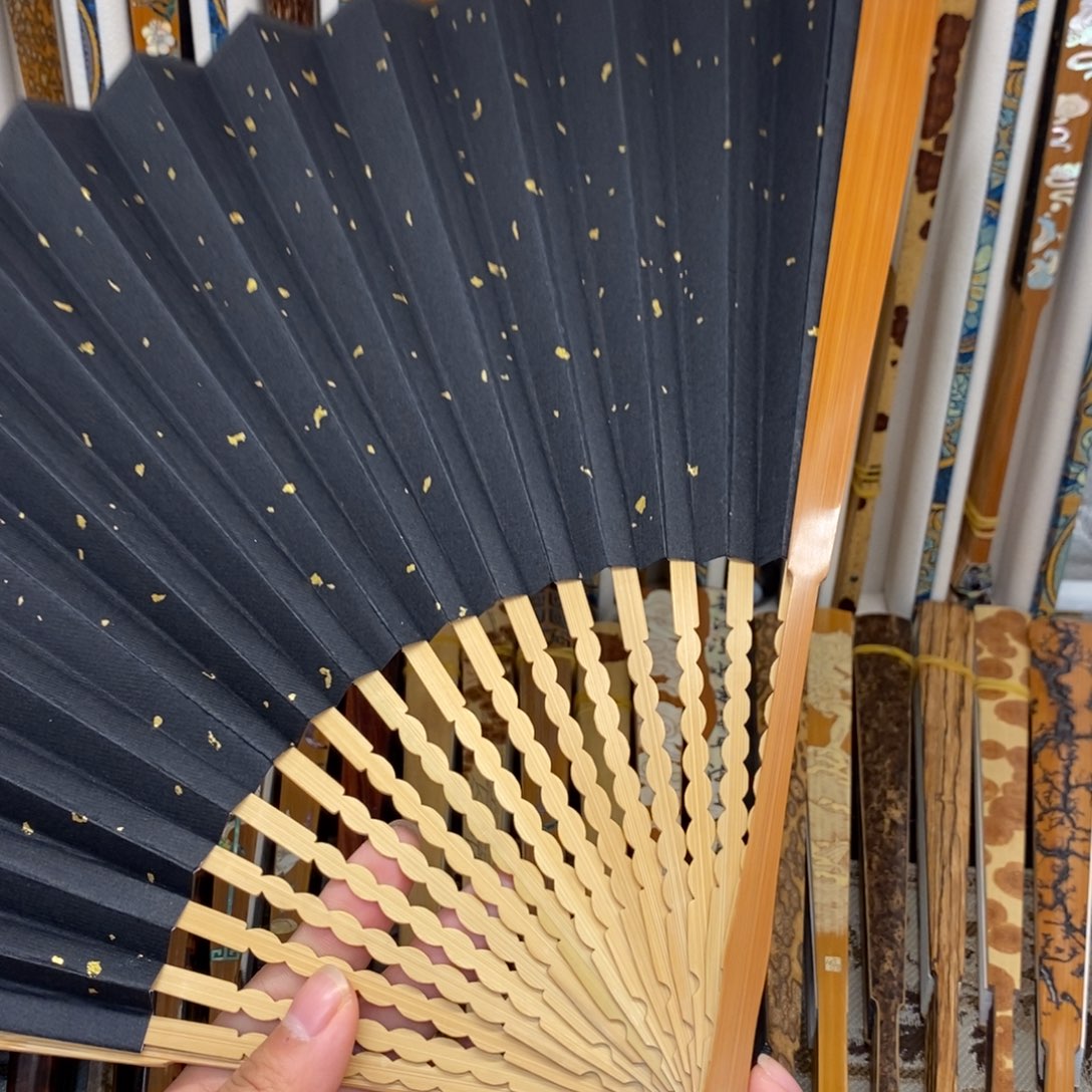 扇子清风令龙鳞翻落18方老玉竹