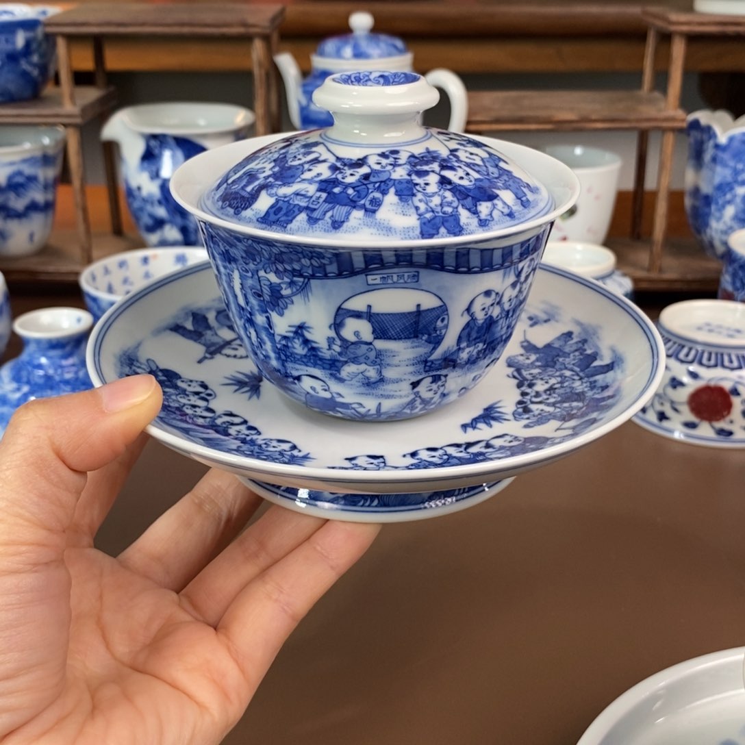 景德镇陶瓷手工手绘