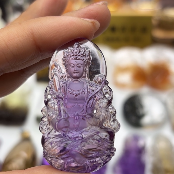 未镶嵌颈饰水晶上**索定制