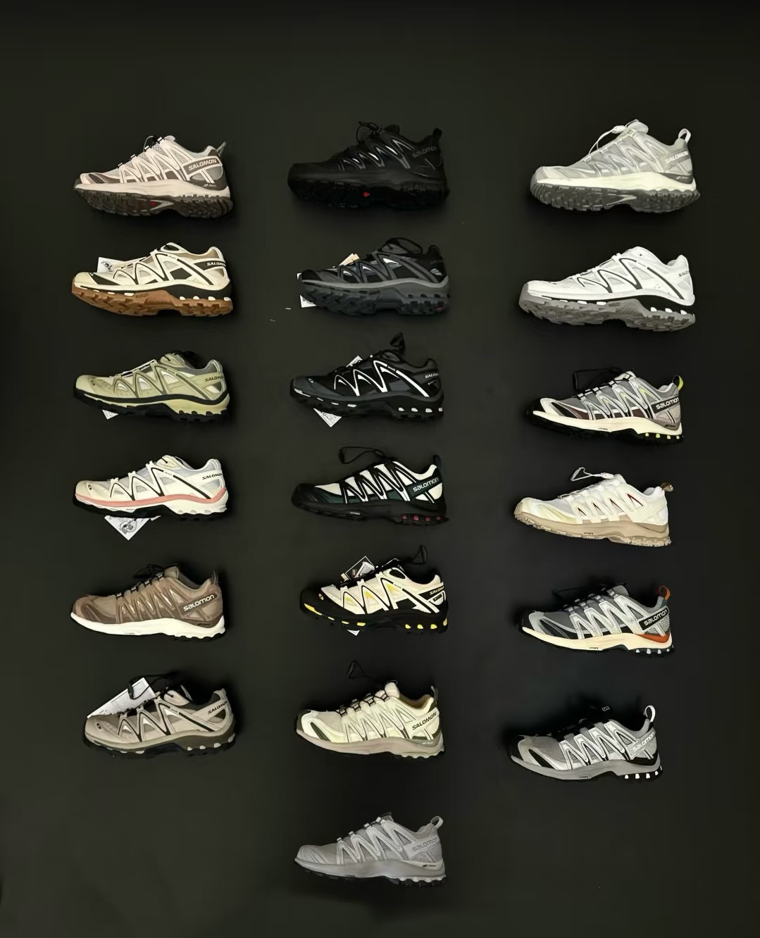 XA3D山系户外舒适透气百搭情侣减震轻便防滑缓震登山跑步鞋