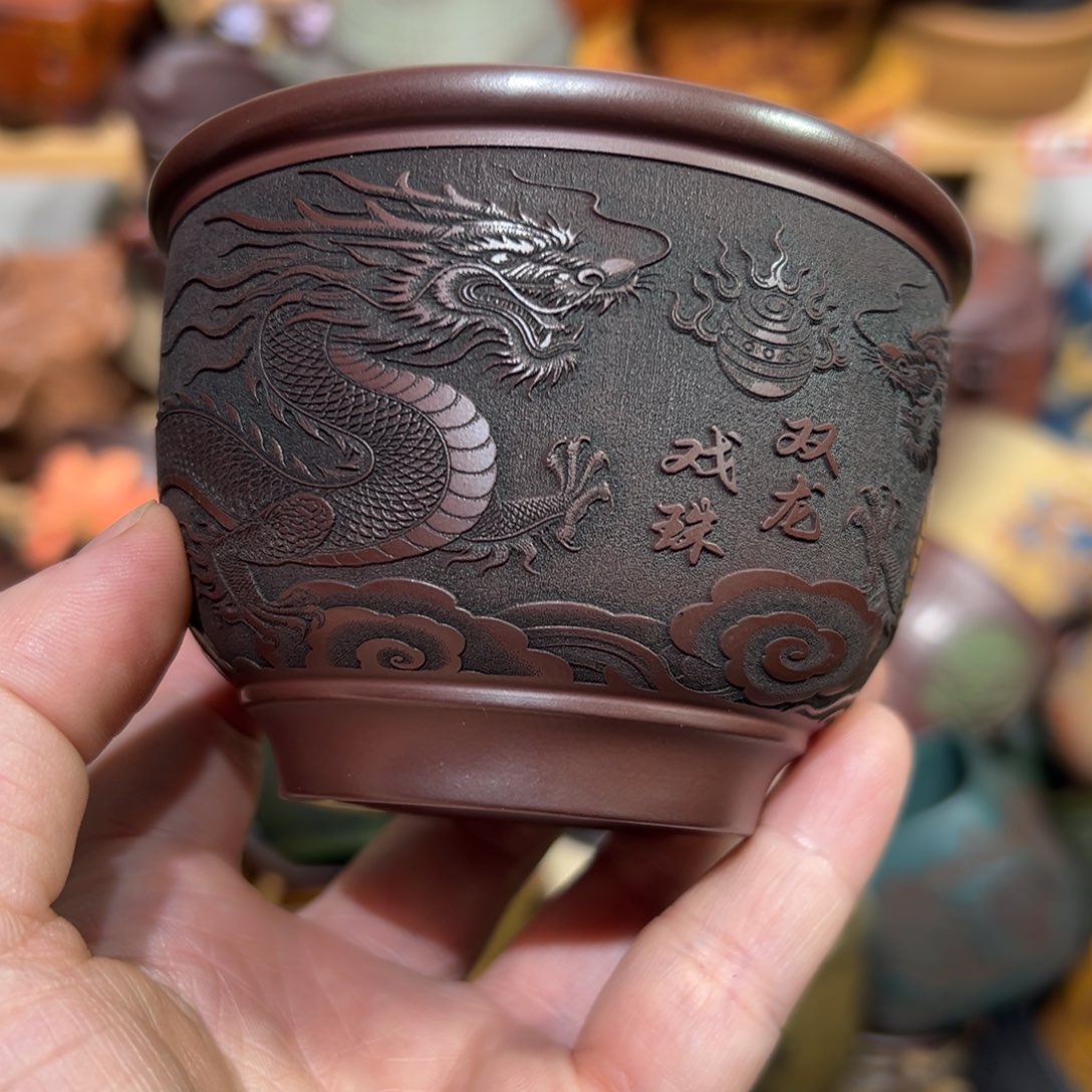 茶杯紫砂宜兴紫砂主人杯