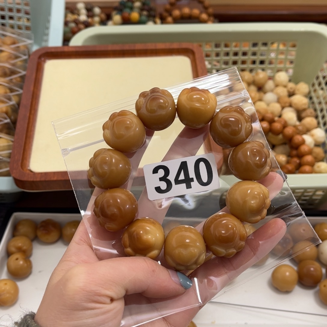 【闪购商品】白玉菩提手串340瑕疵2.2