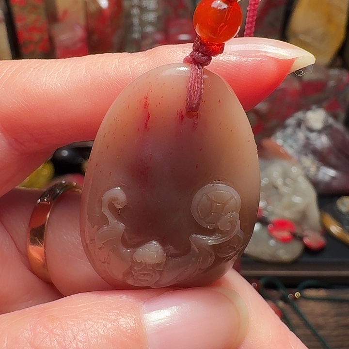 昌化鸡血石用***8昌化鸡血石