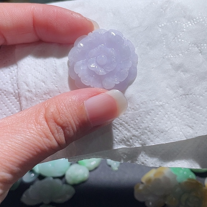 颈饰未镶嵌翡翠天