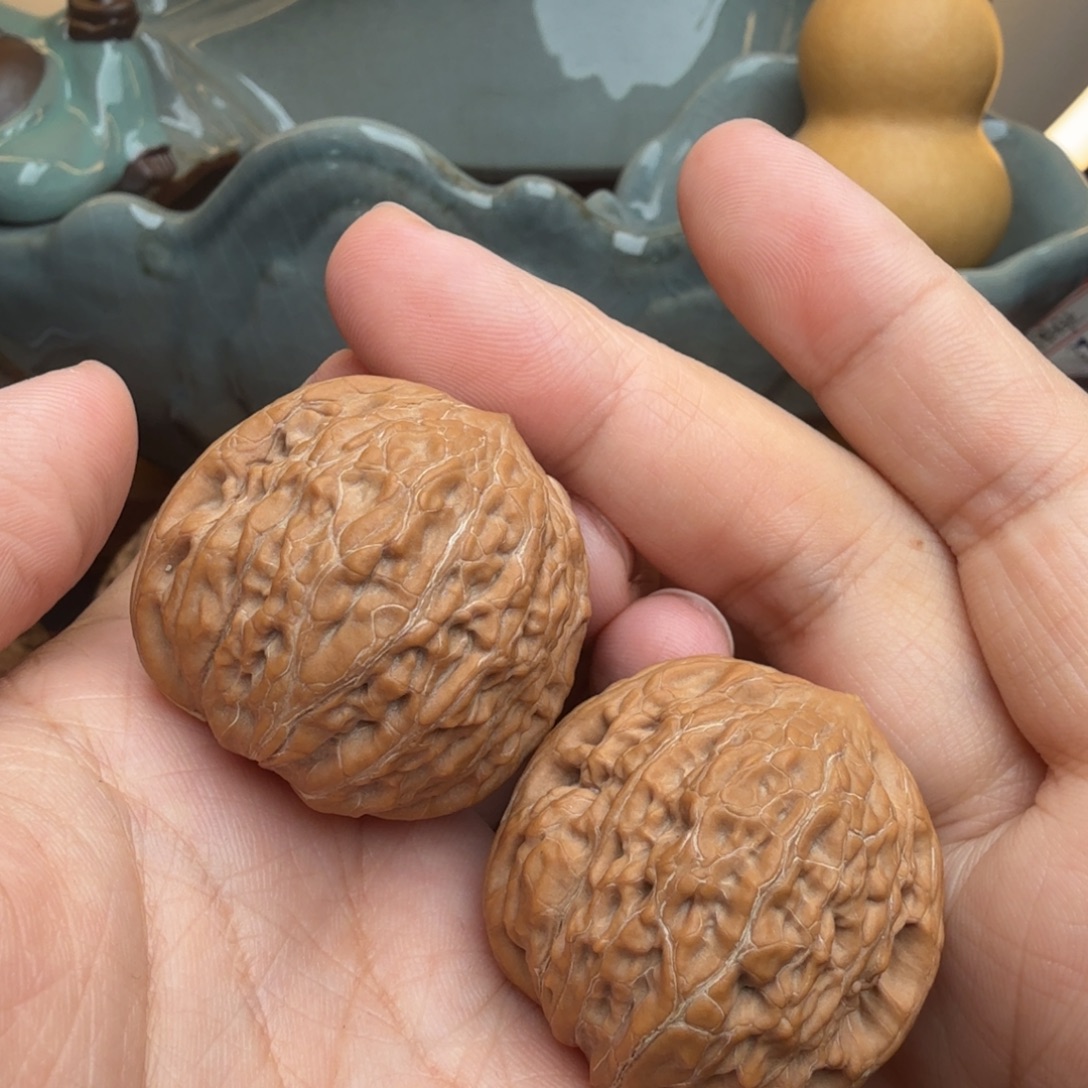 核桃文玩核桃吊坠铁锤36