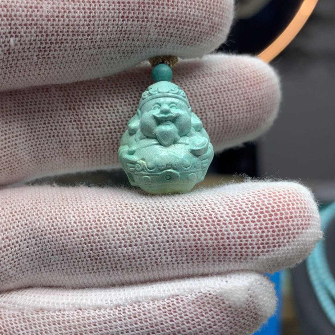 绿松石挂件未镶嵌