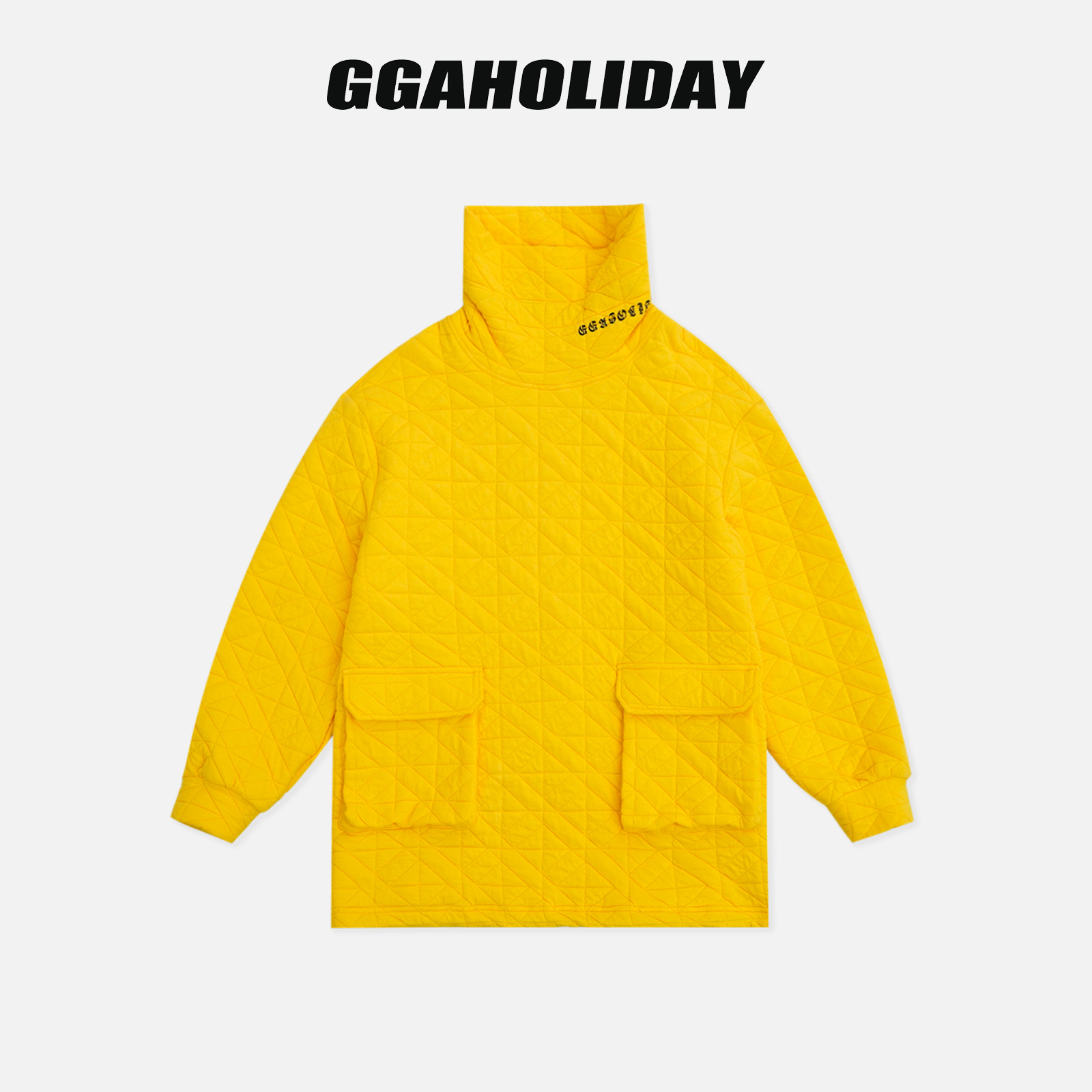 【上新】GGAHOLIDAY秋冬时尚运动休闲立领宽松潮流长袖卫衣-154139