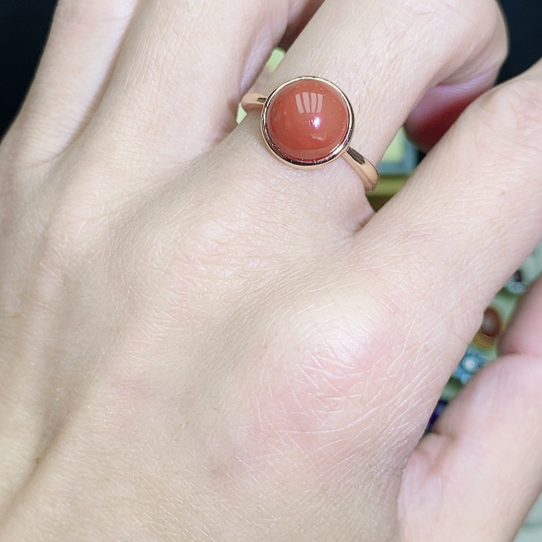 未镶嵌戒指玛瑙/玉髓