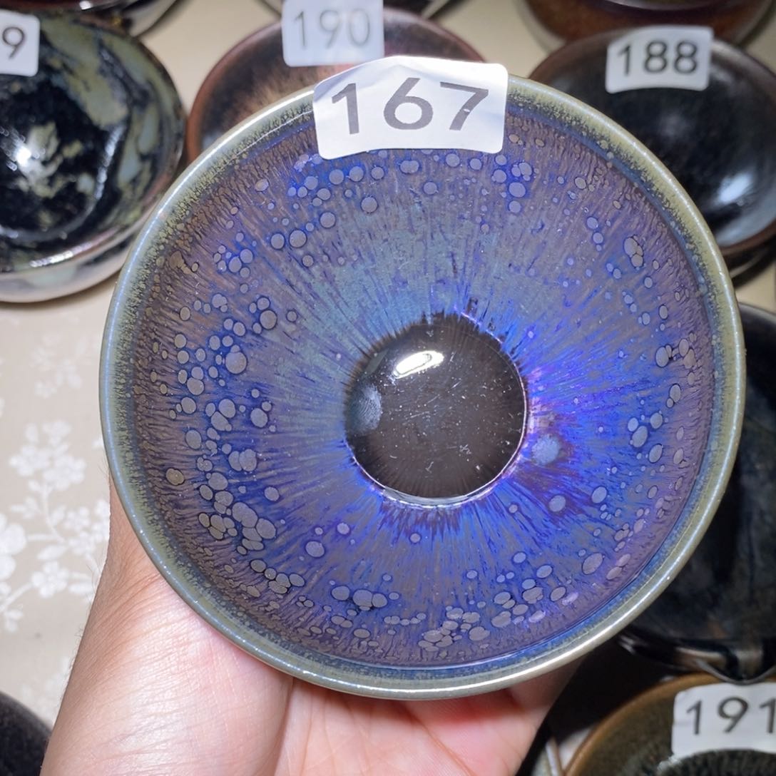 茶盏建窑建盏167号哈哈哈