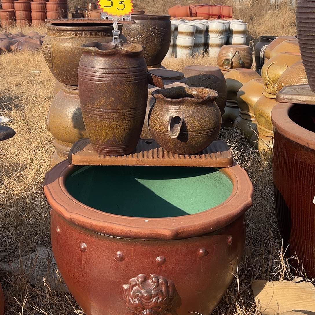 紫砂花盆紫砂全套流水