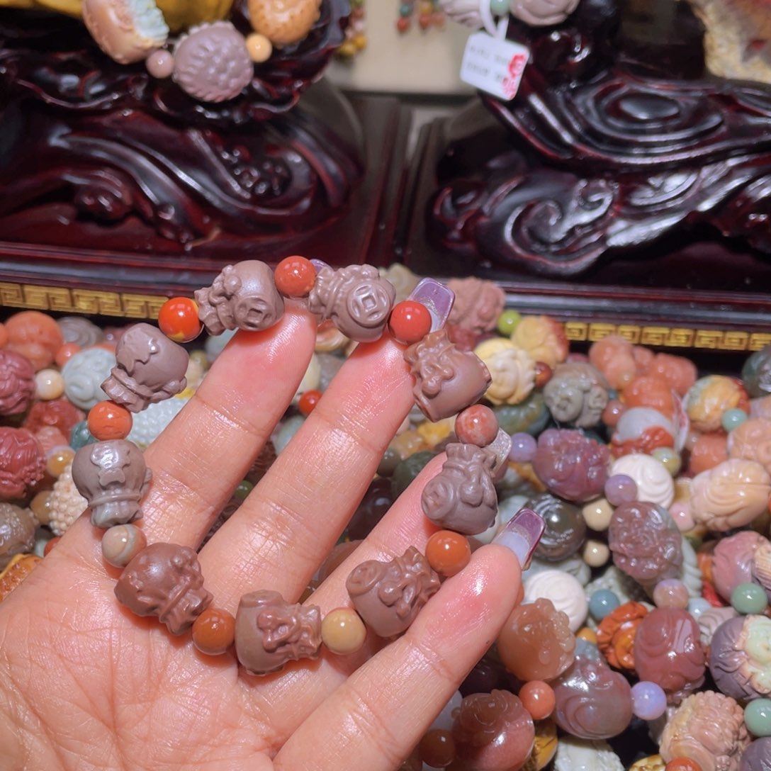 石英质玉手链未镶嵌