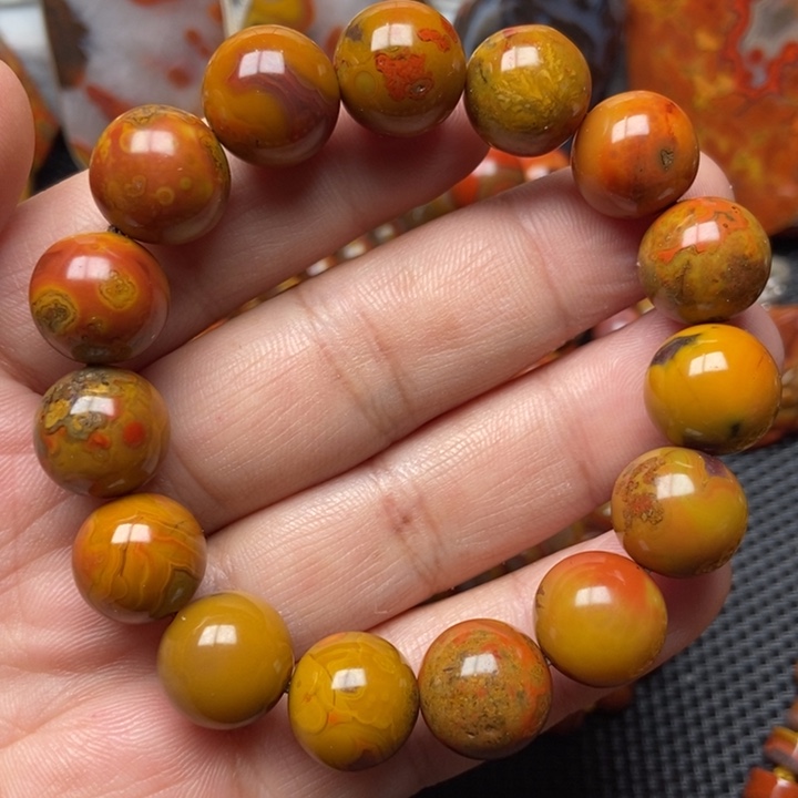 玛瑙/玉髓手串未镶嵌