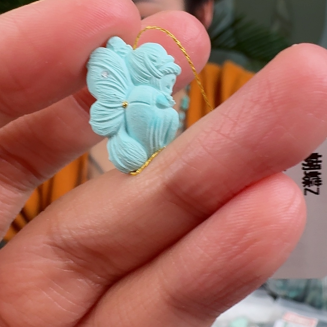 绿松石珠宝奇石未镶嵌