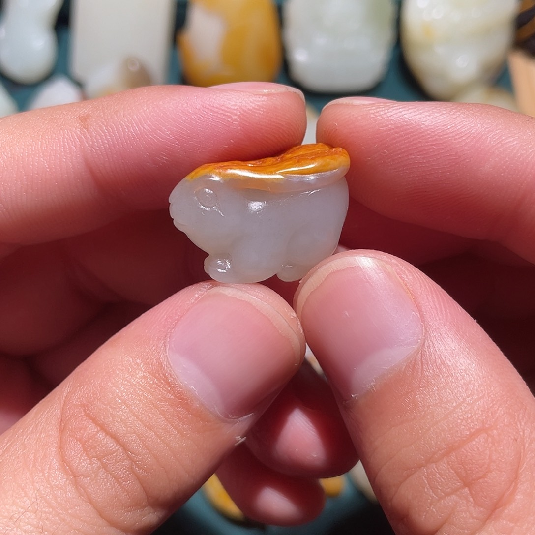 和田玉挂件未镶嵌