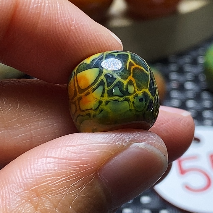 冷***平玛瑙/玉髓未镶嵌颈饰