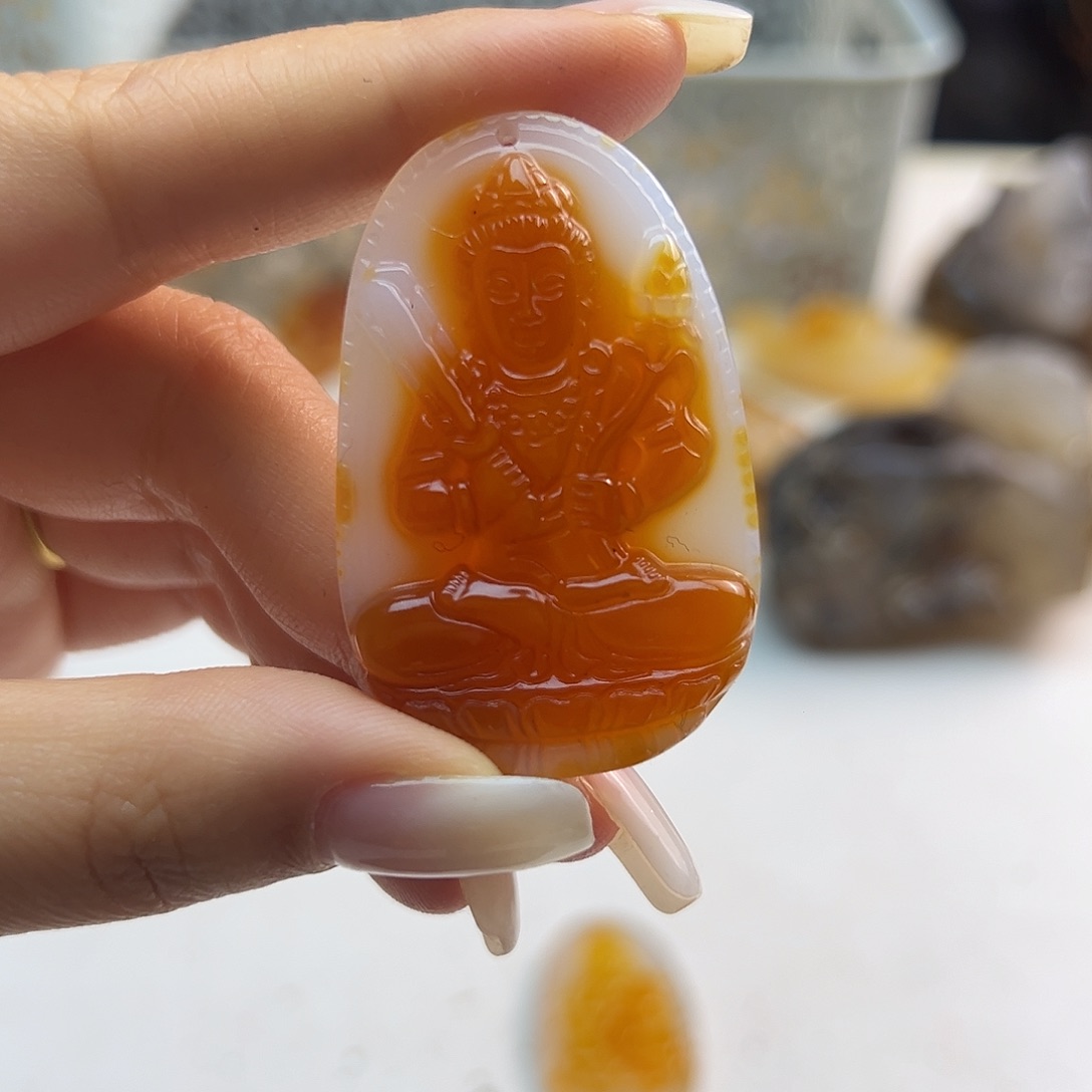 玛瑙/玉髓未镶嵌颈饰