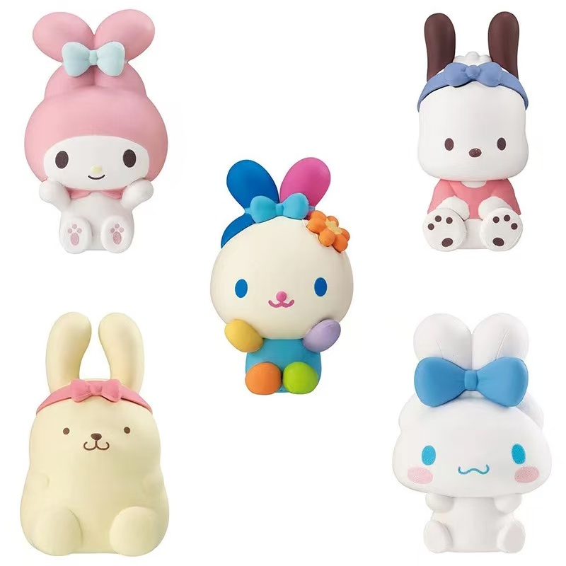 【拆盒】三丽鸥变身兔子造型扭蛋盲盒