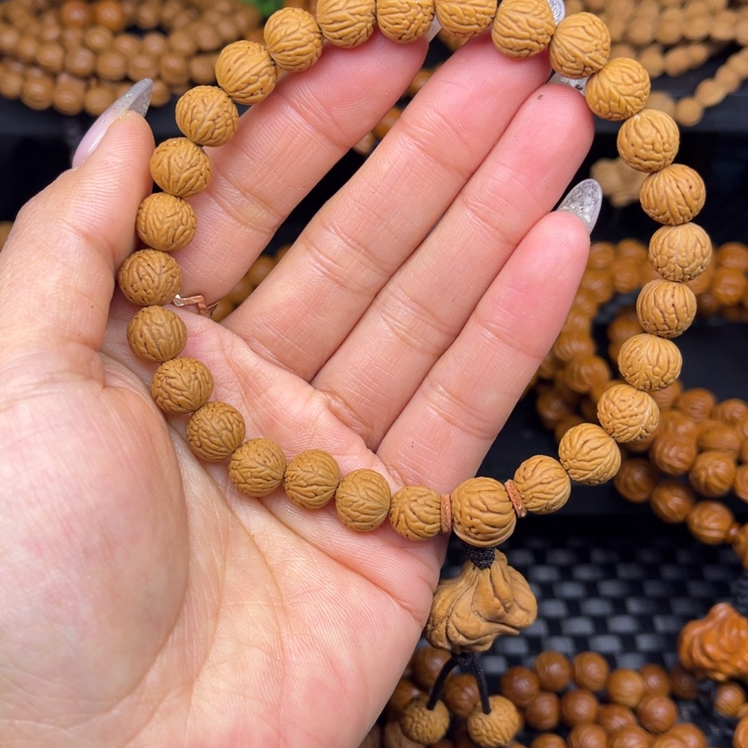 文玩核桃吊坠小脑纹手持