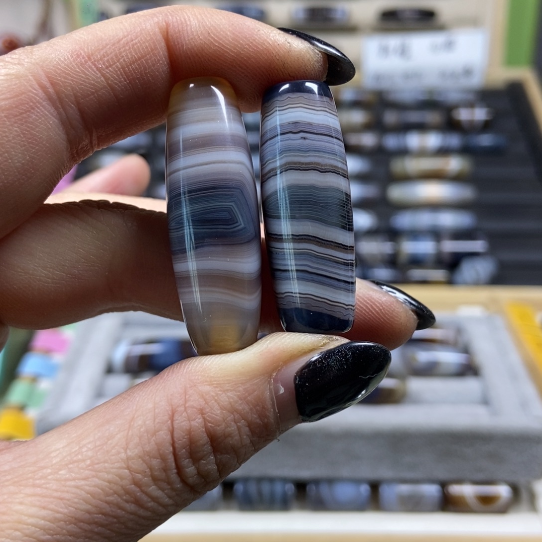 －***-玛瑙/玉髓未镶嵌颈饰