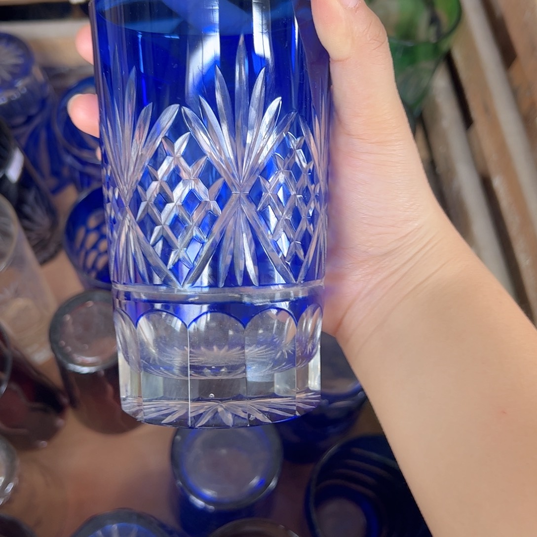 手柄款水晶玻璃如图一个