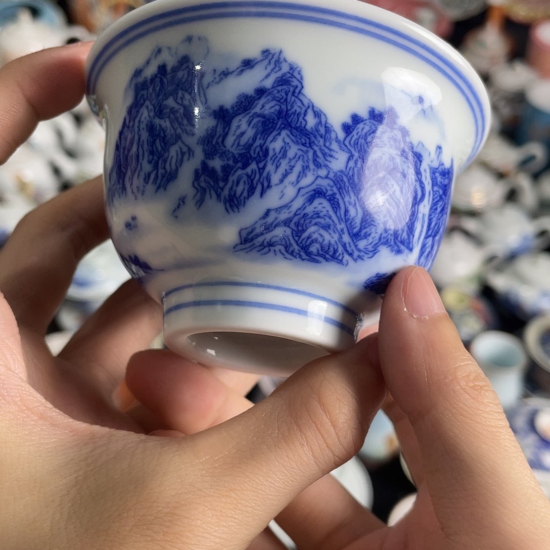 瓷片景德镇陶瓷茶具