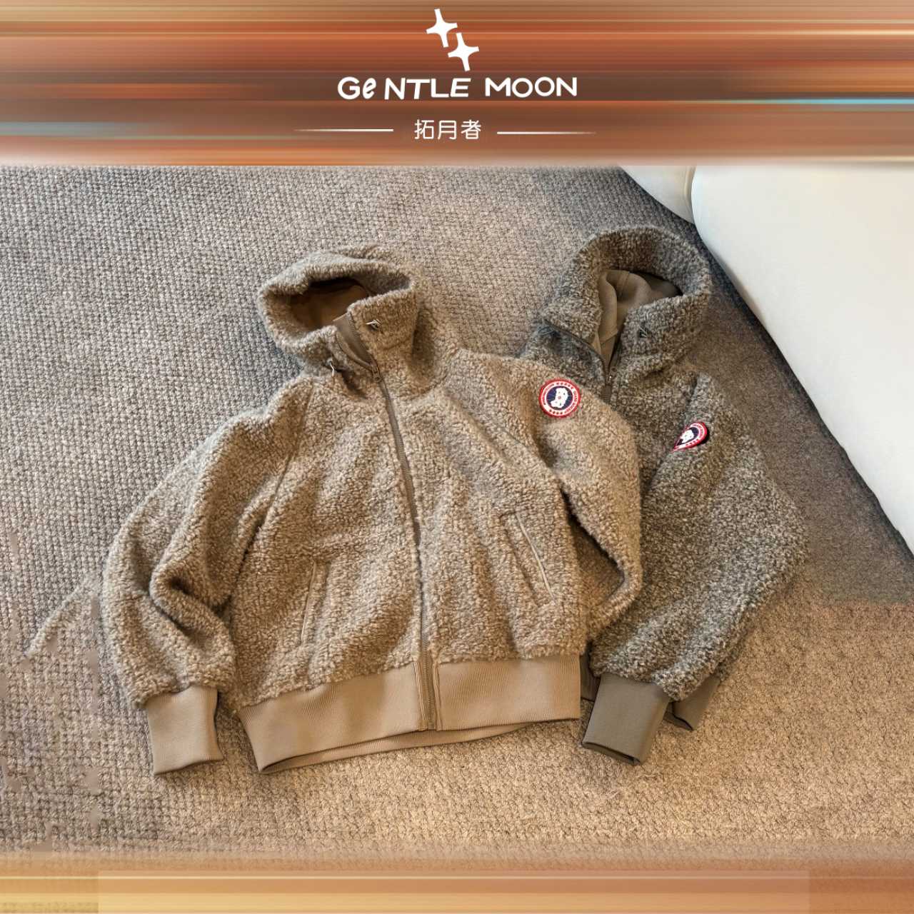 Gentle Moon/拓月者【MAX泰迪熊】章若楠同款重磅双面毛绒外套