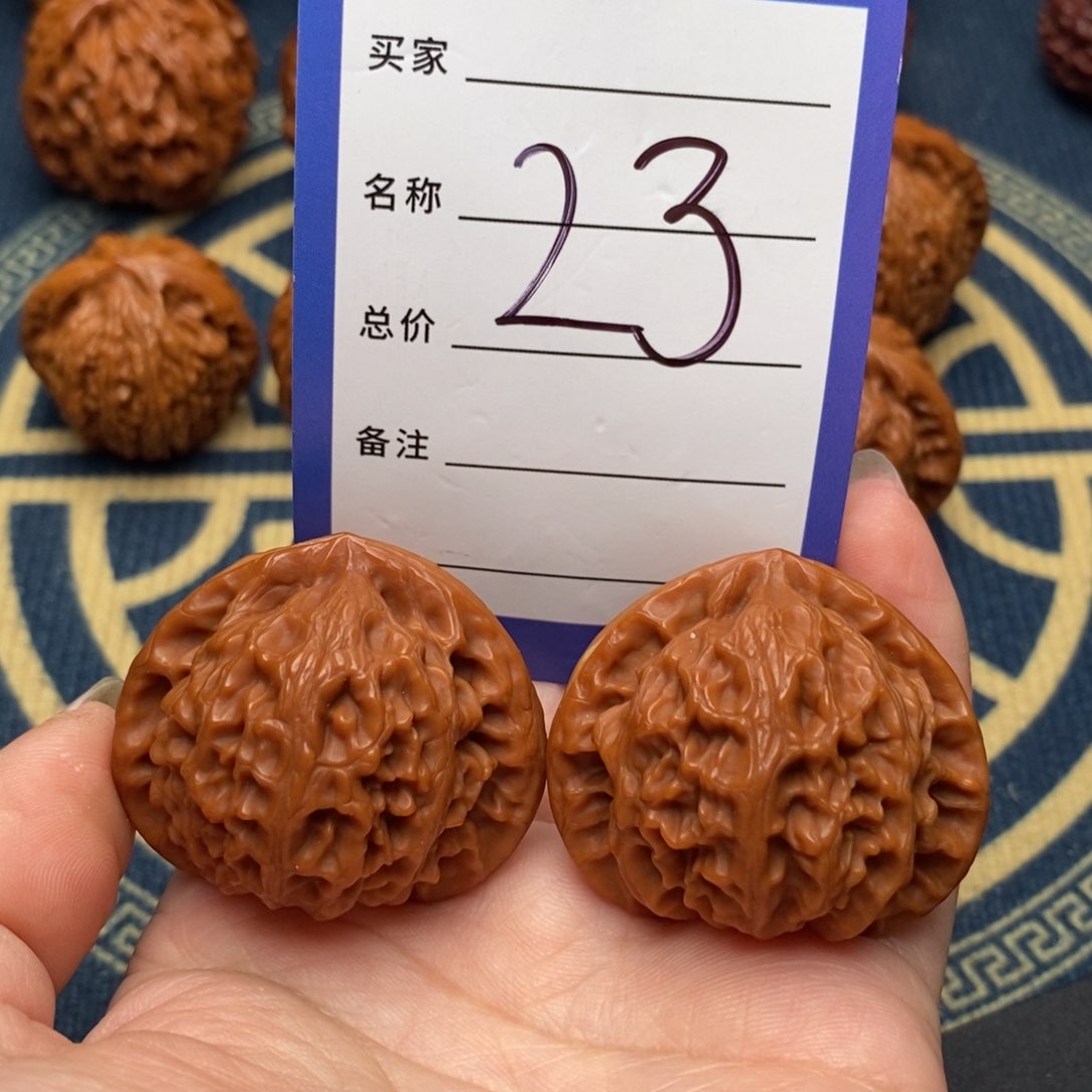 文玩核桃吊坠宫灯40