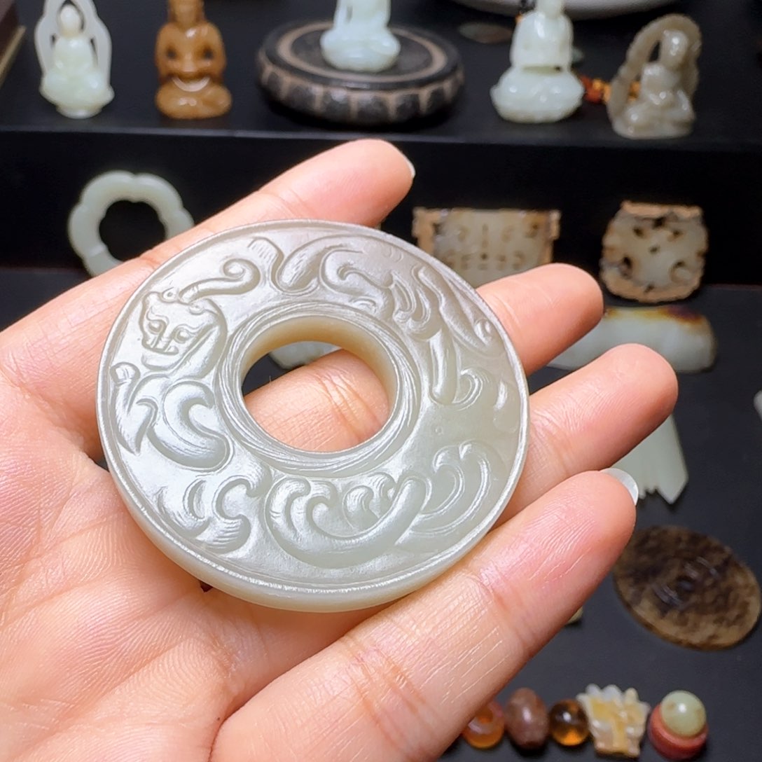 和田玉吊坠(不含链)未镶嵌〖****〗