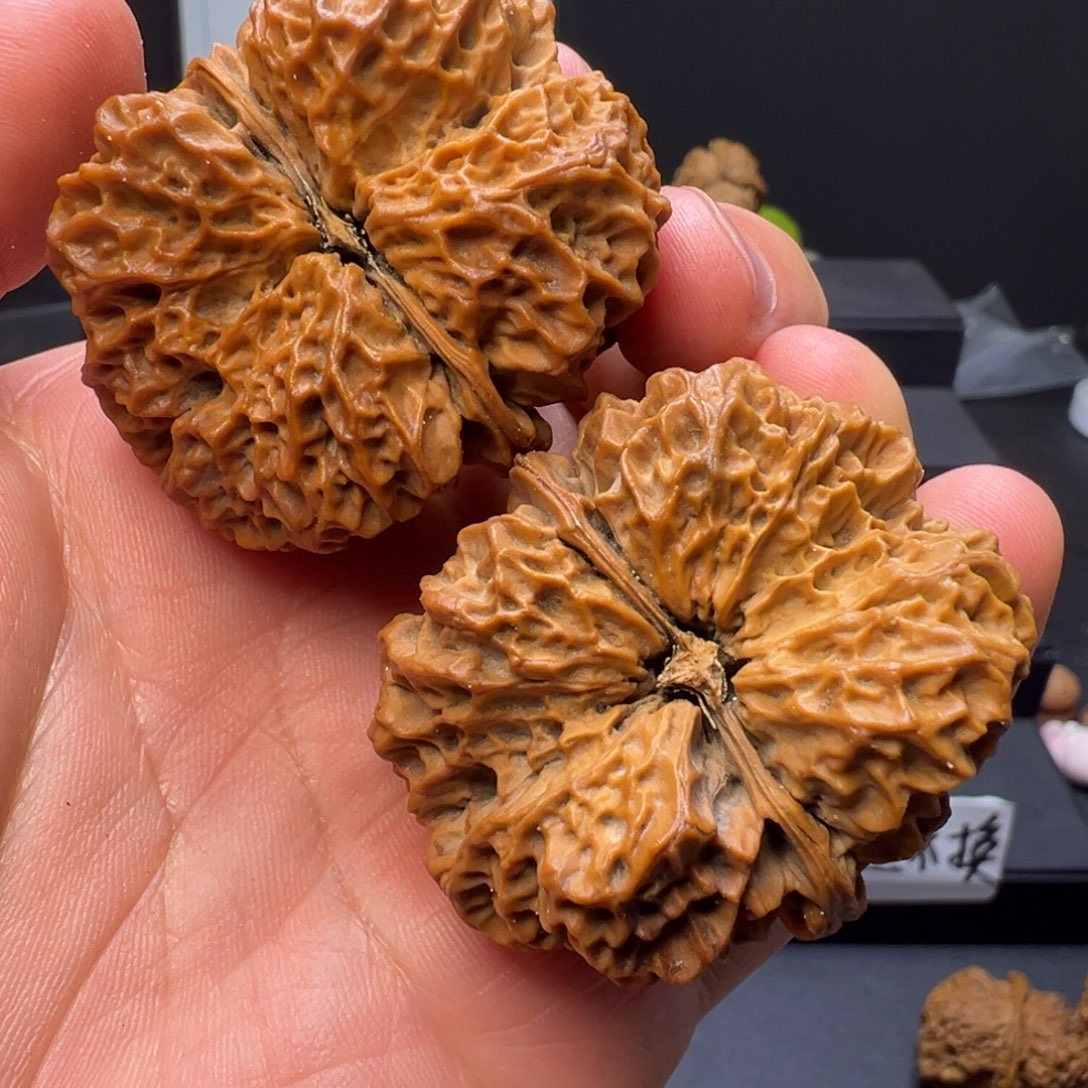 文玩核桃吊坠蛮荒古蟾45mm