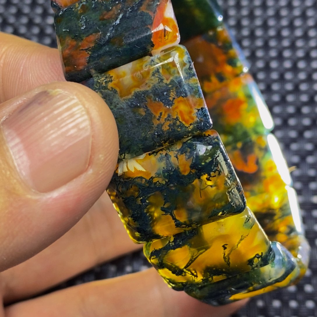 玛瑙/玉髓颈饰未镶嵌灵**蜜