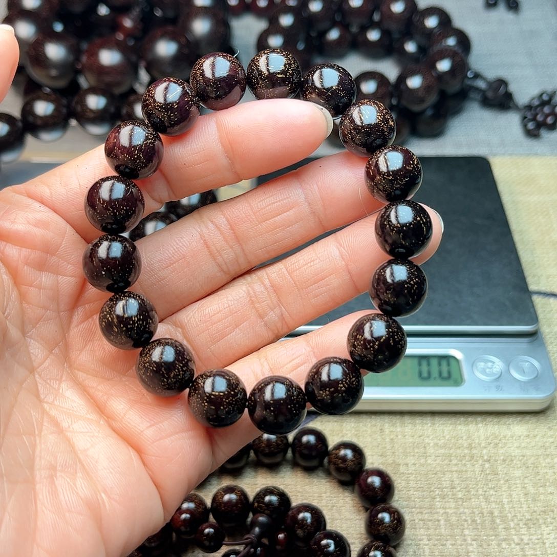 檀香紫檀（小叶紫檀）1.2 17颗 满星