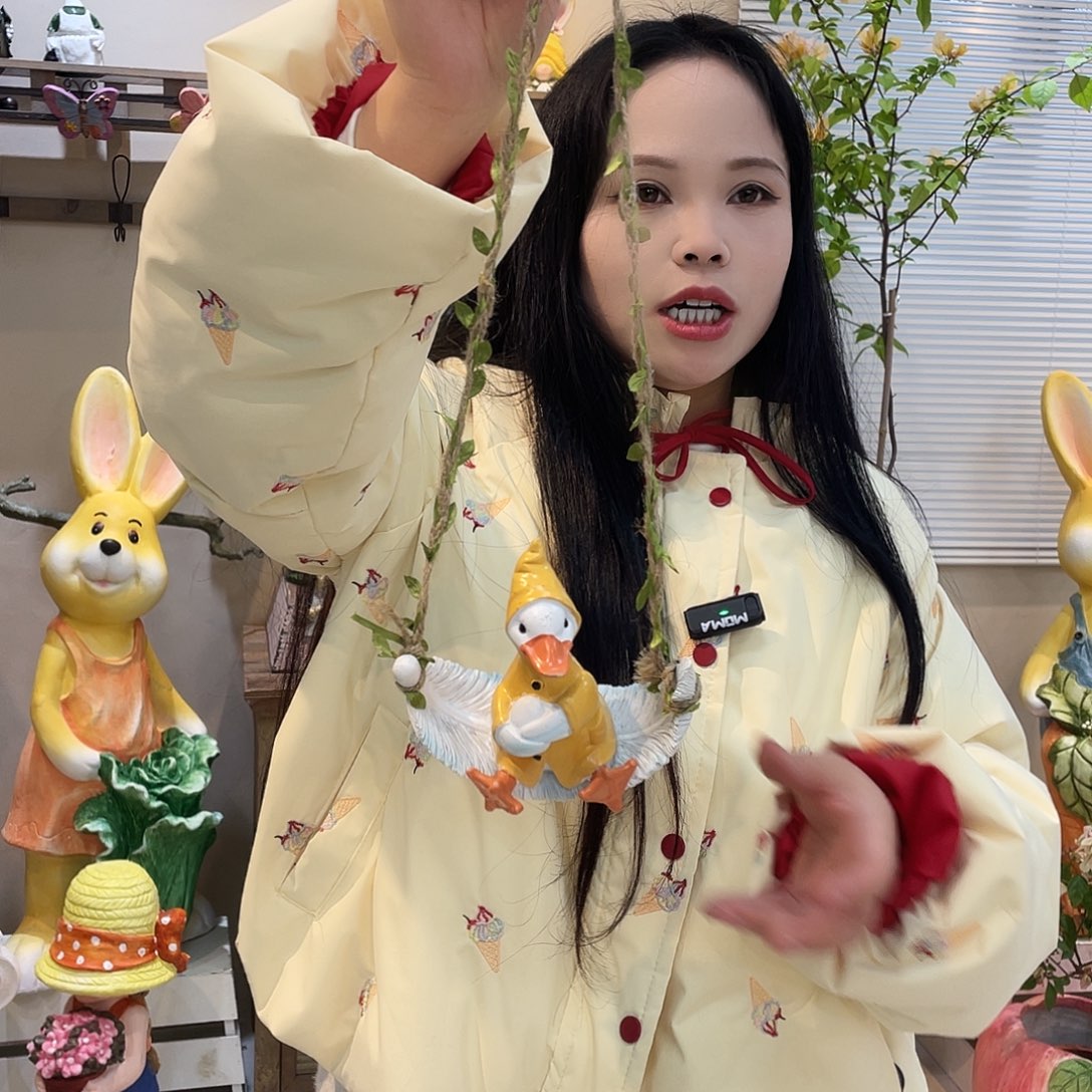 摆件花园摆件红红火火