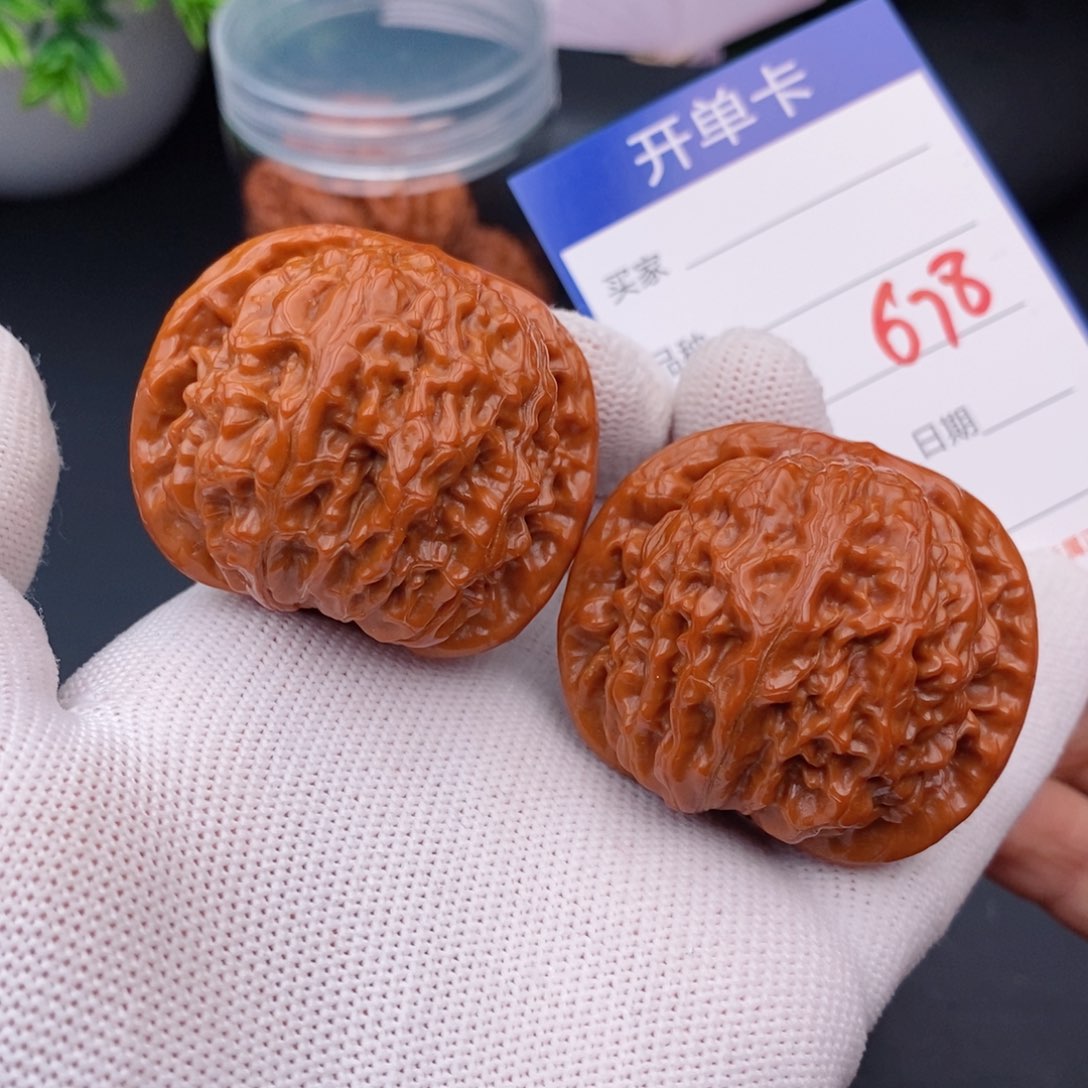 文玩核桃把件45蓟县678