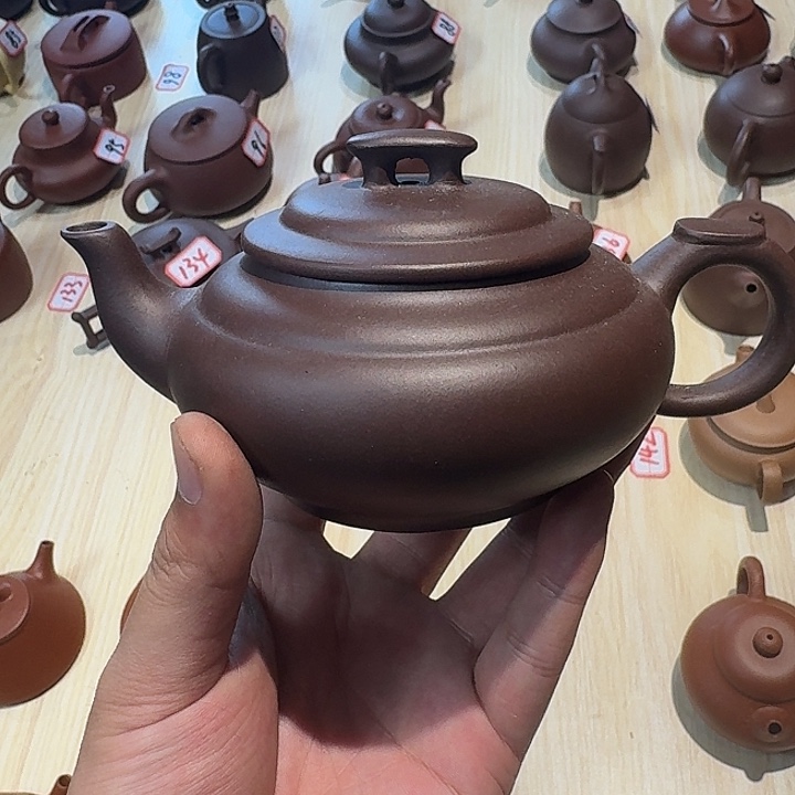 小***宝紫砂茶壶宜兴紫砂微瑕141