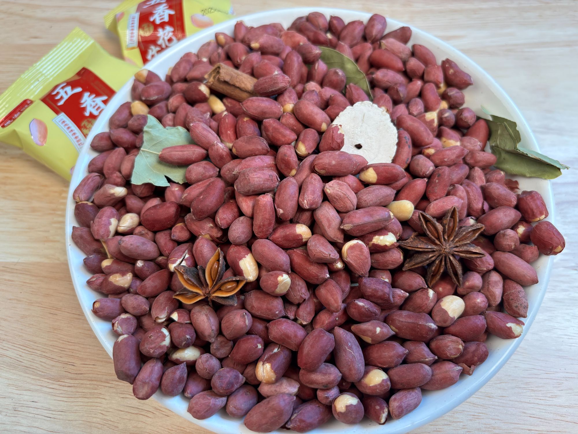 2025沂蒙山紫皮五香花生米 山东特产粗粮香酥脆爽