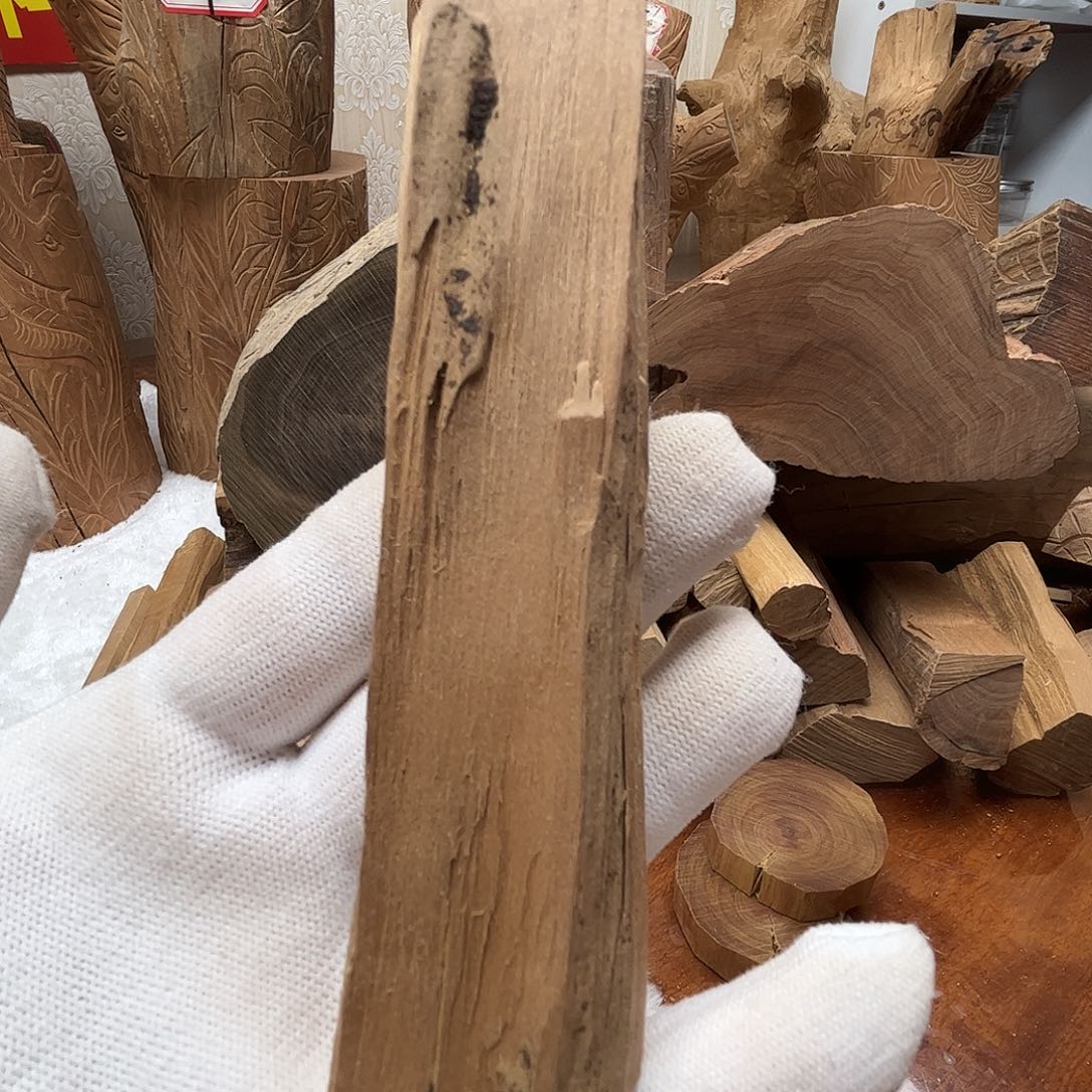 檀香木把件雨*风定制把件