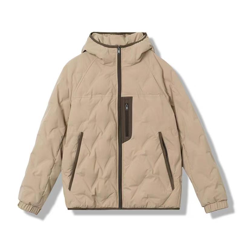 YAYA/鸭鸭运动户外男女同款保暖宽松羽绒服YE5B001757P连帽加厚