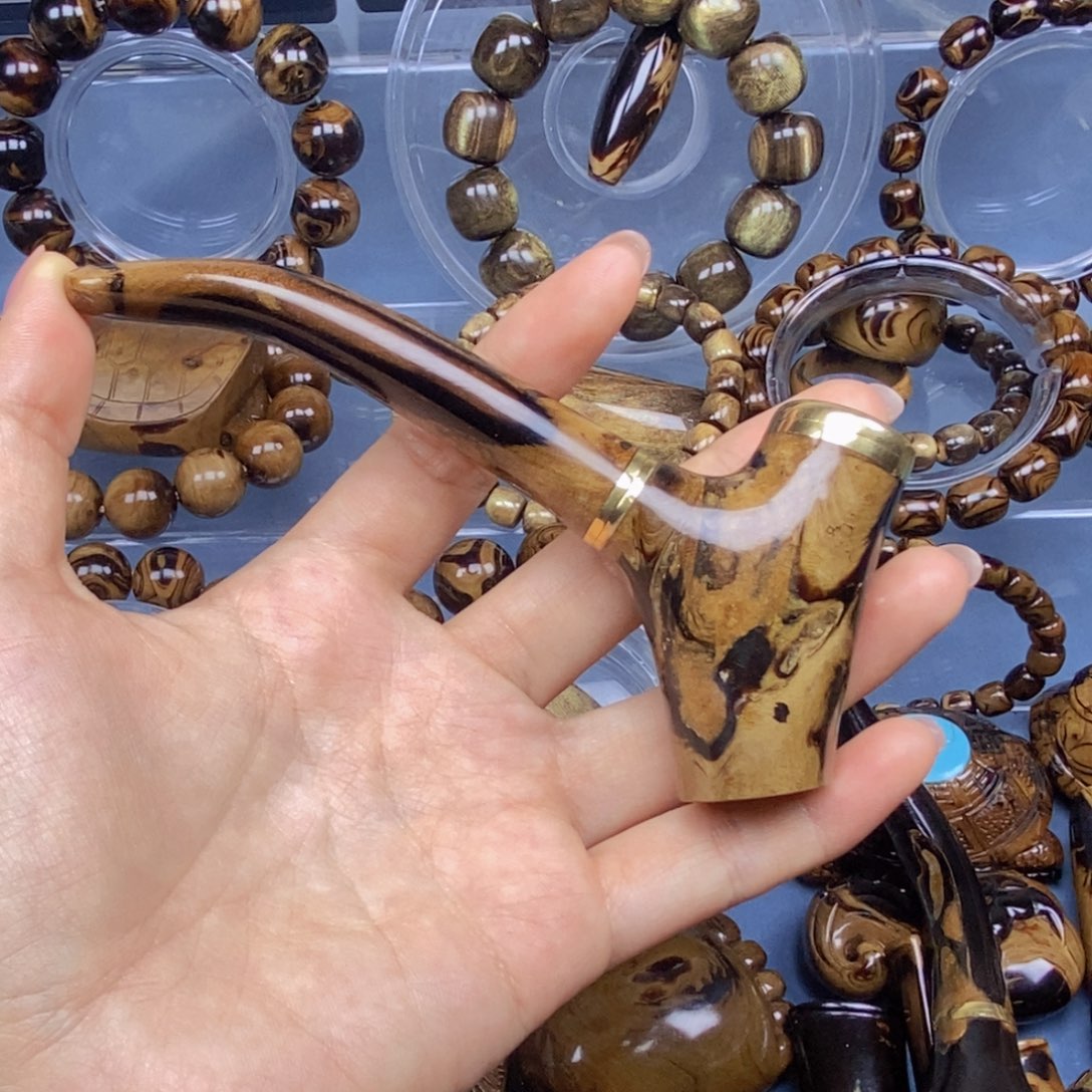 香榧木帽*血柳精品烟斗