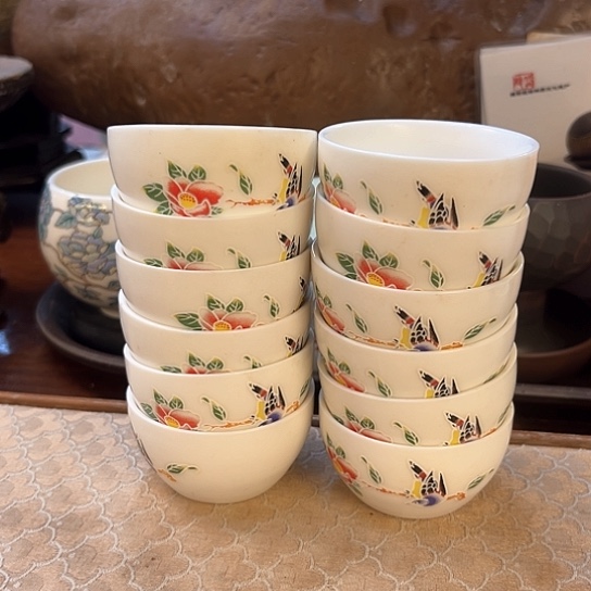 现代陶瓷单杯陶瓷杯子微瑕12个