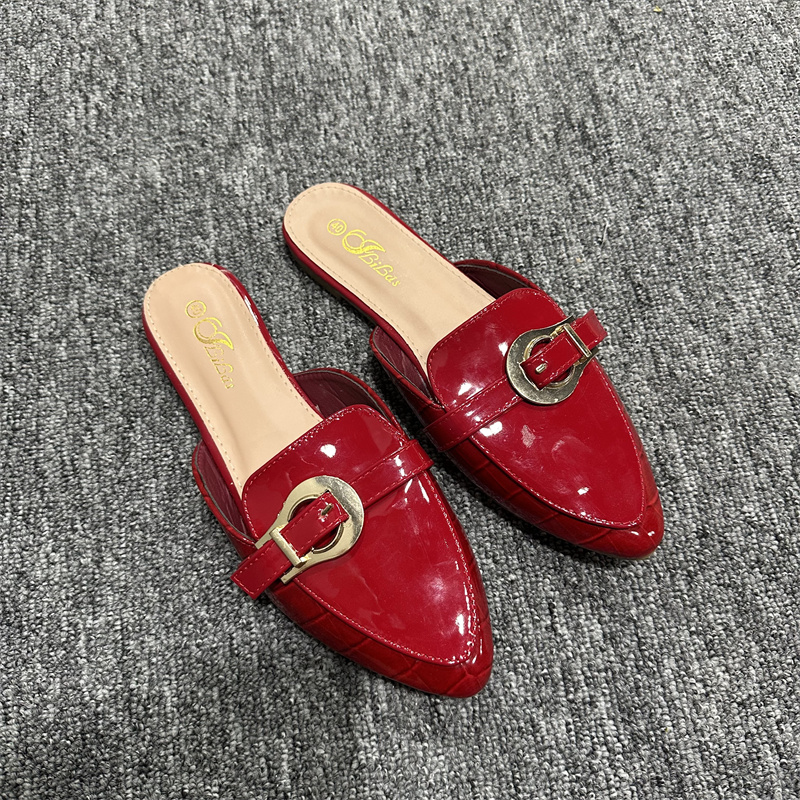 601-650-25年百搭时尚个性舒适包头拖女鞋