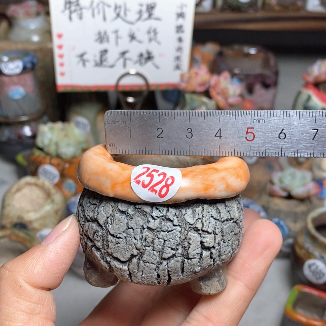 花盆特价处理的不退不换的，原价28元