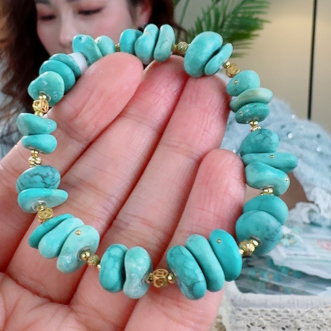 绿松石珠宝奇石未镶嵌